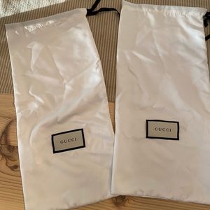 Silk Gucci Dust bags